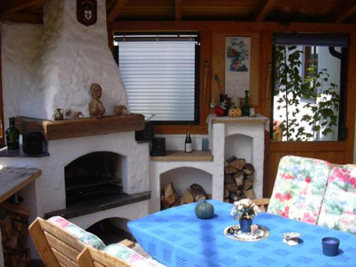 Posezení v ubytování Ferienwohnung Söllner