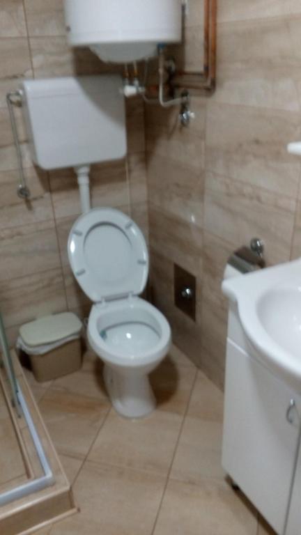 Koupelna v ubytování Djurdja Apartment
