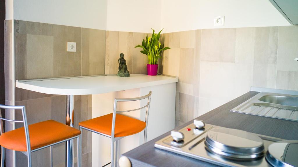 Kuchnia lub aneks kuchenny w obiekcie Speranza Apartment
