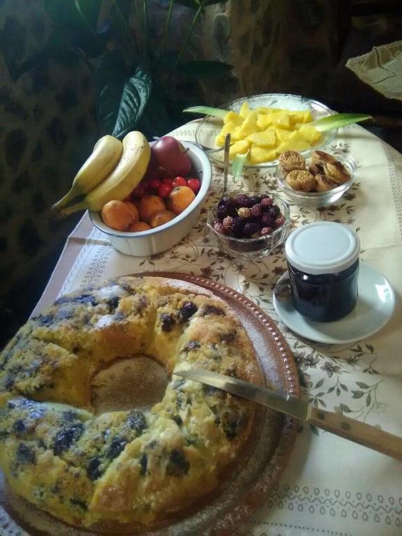Jídlo v bed and breakfast nebo okolí