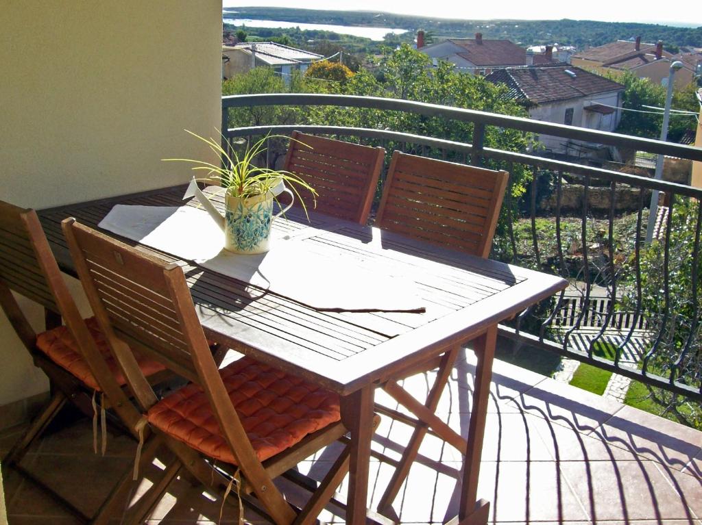 Balkón nebo terasa v ubytování Apartments Grbin
