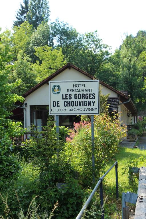 Certifikát, hodnocení, plakát nebo jiný dokument vystavený v ubytování Hotel Restaurant Les Gorges de Chouvigny