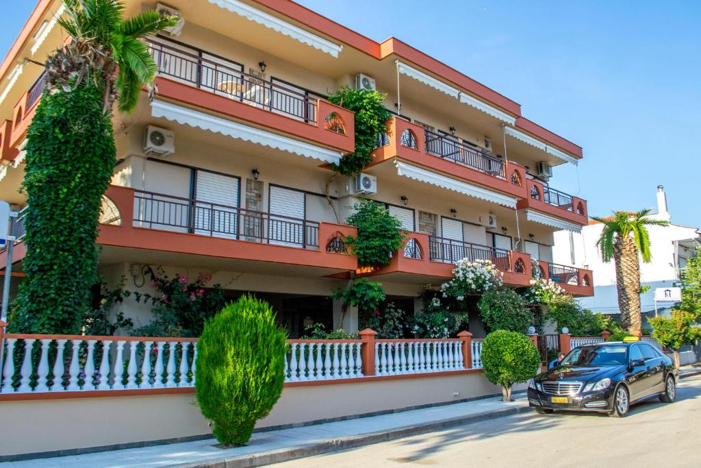 Budynek, w którym mieści się apartament