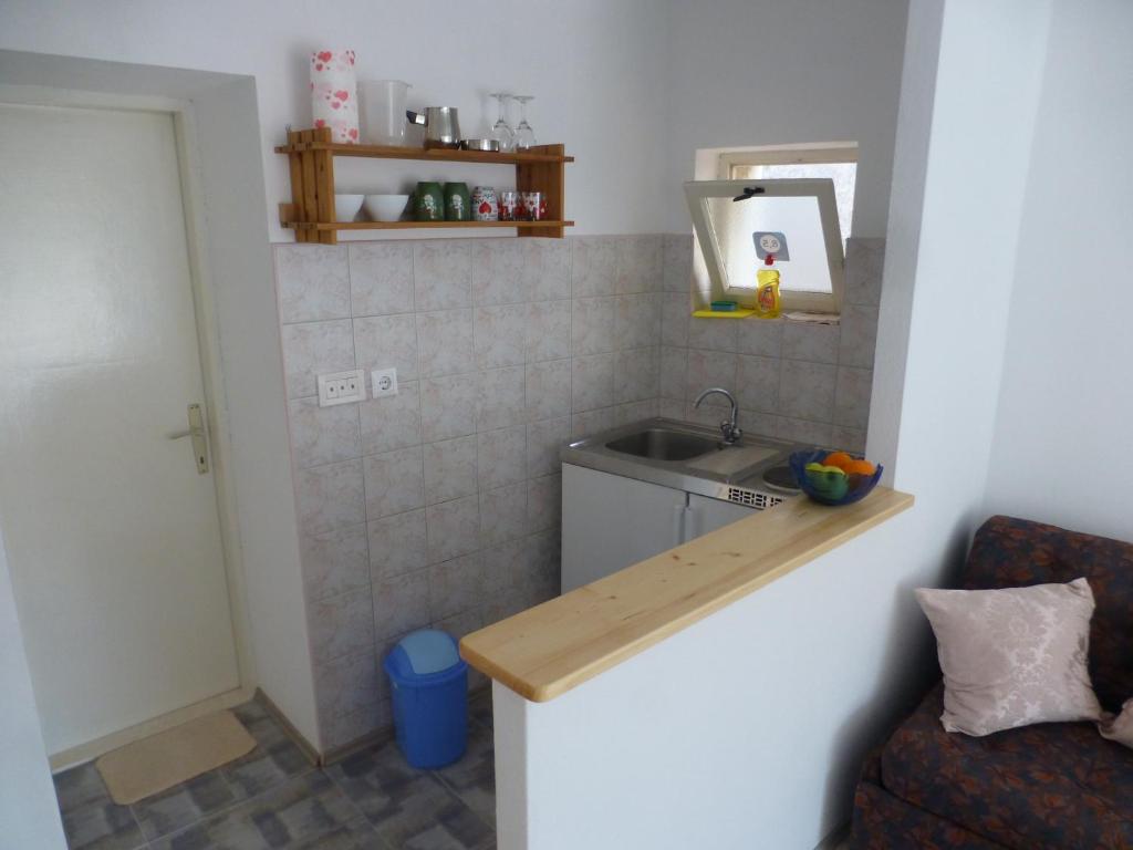 Kuchyň nebo kuchyňský kout v ubytování Guesthouse Bracanović