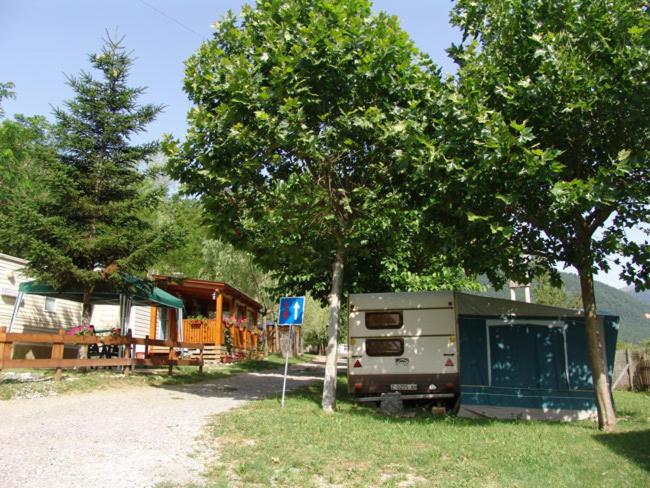 Zahrada ubytování Camping Ribera del Ara
