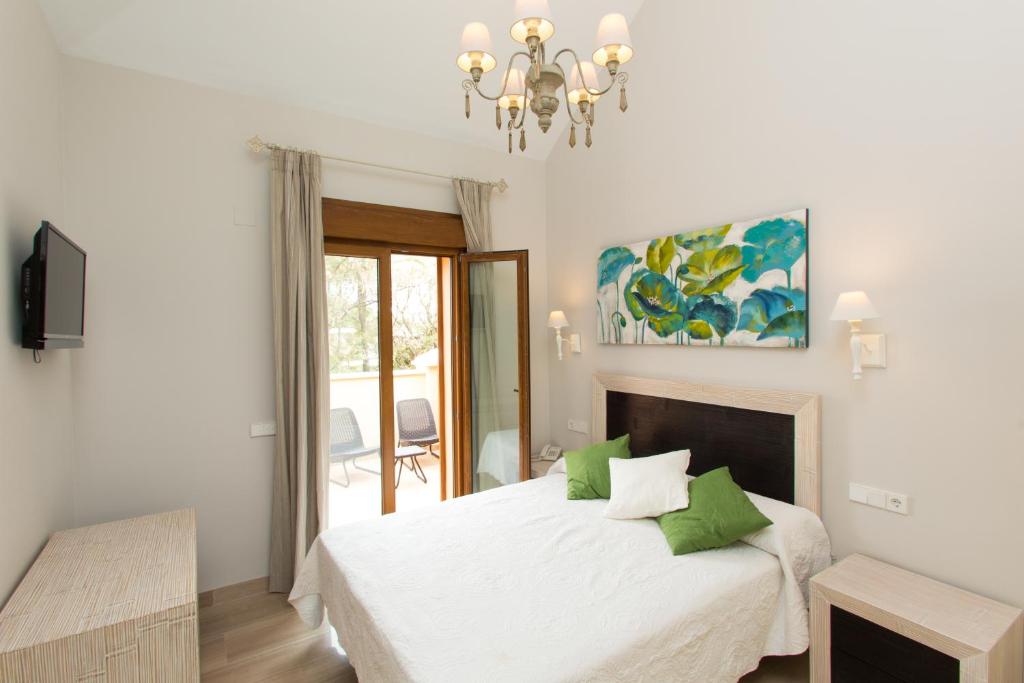 Posteľ alebo postele v izbe v ubytovaní Villa Las Lomas de Marbella