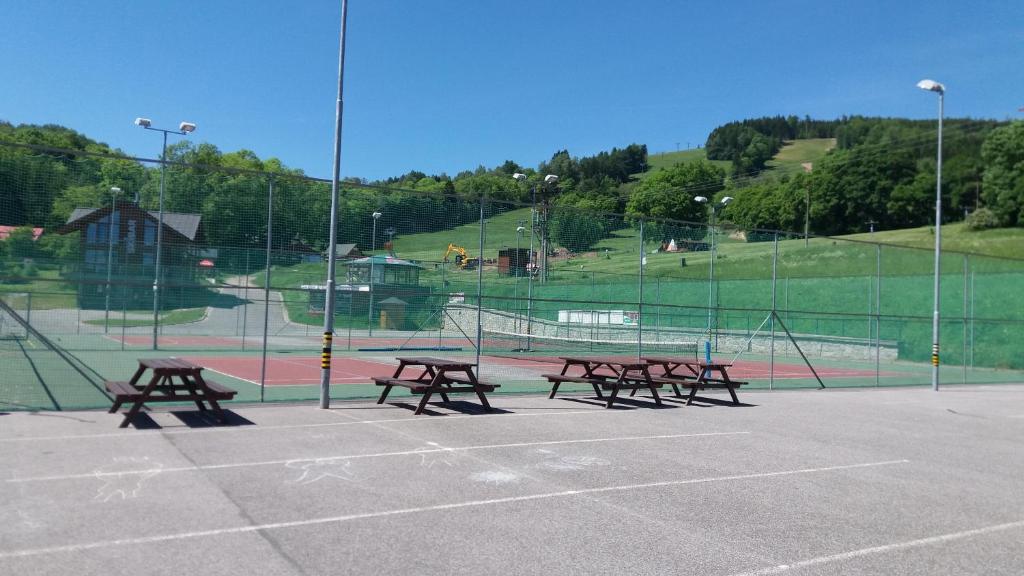 Tenis a/nebo squash v ubytování Apartmán Černý Důl nebo okolí