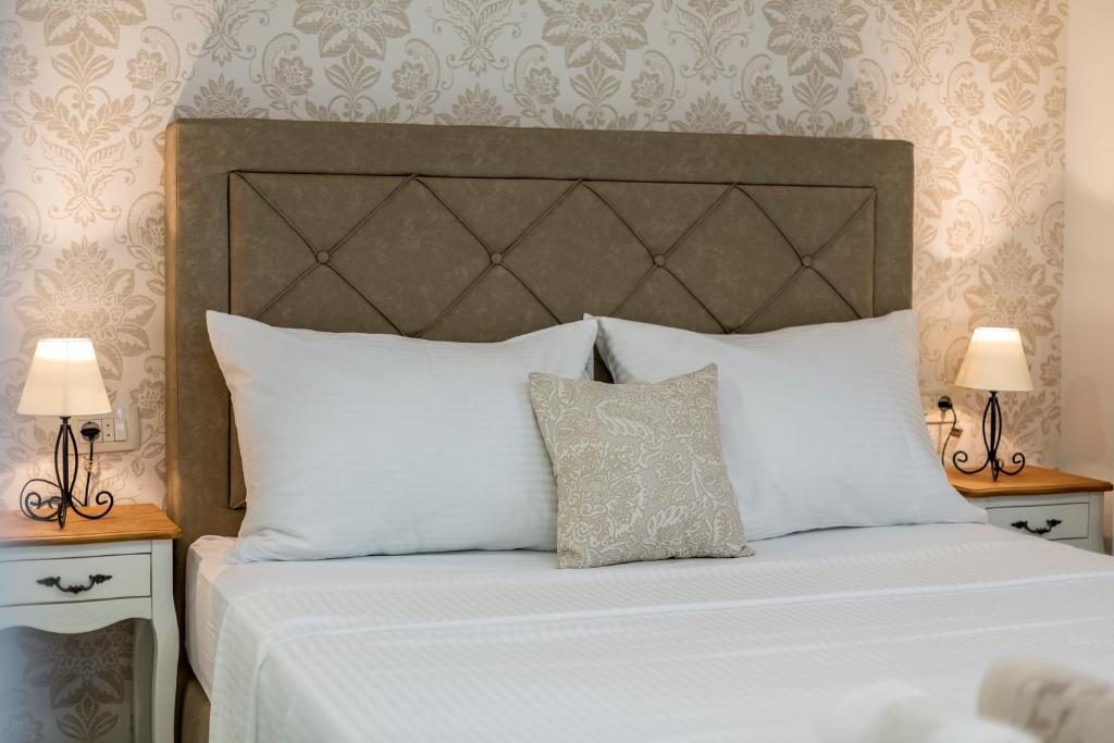 Posteľ alebo postele v izbe v ubytovaní Split Center Apartments