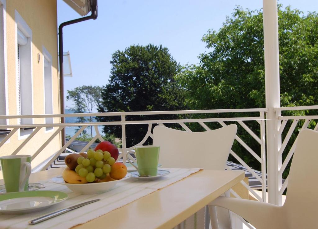 Balkón nebo terasa v ubytování Buchenheim Apartments