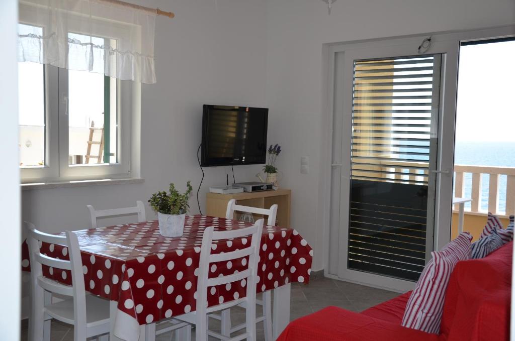 Telewizja i/lub zestaw kina domowego w obiekcie Villa ForTudor