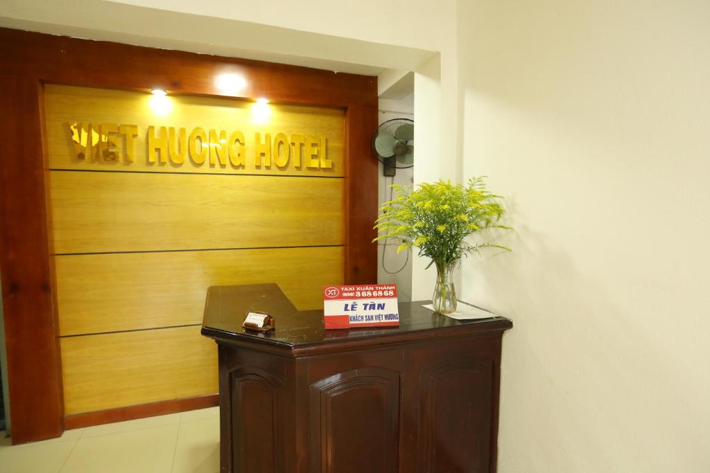 Vstupní hala nebo recepce v ubytování Viet Huong Hotel