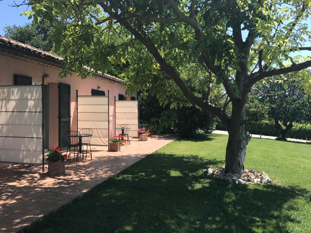 Zahrada ubytování La Visciola - Country House del Conero