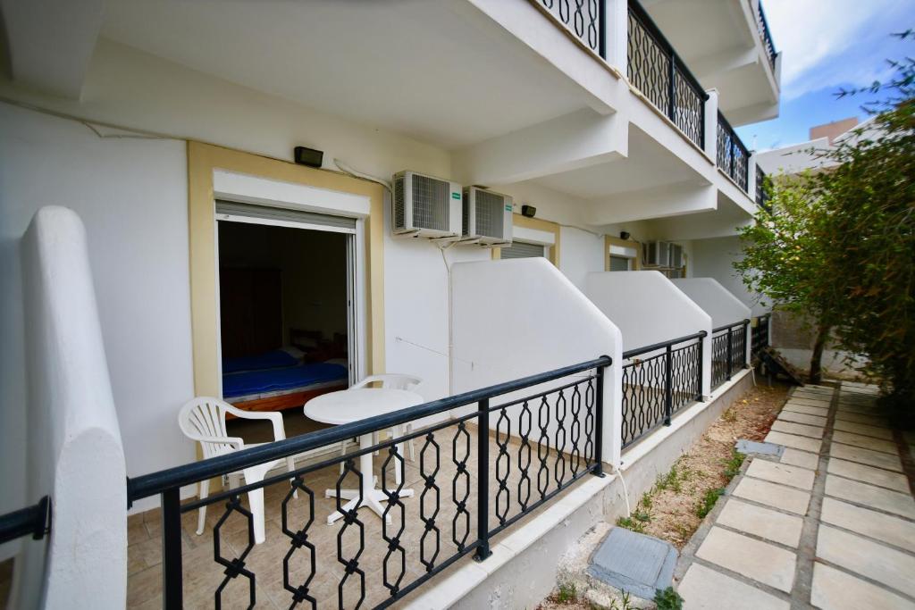 Balkón nebo terasa v ubytování Hotel Galaxy