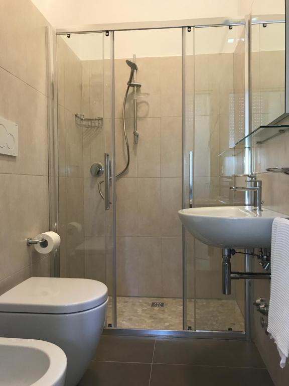 Koupelna v ubytování Hotel Annita Cervia