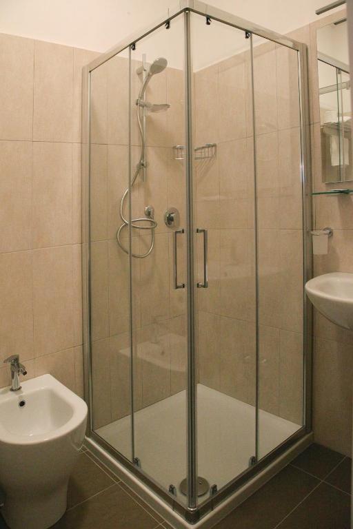 Koupelna v ubytování Hotel Annita Cervia