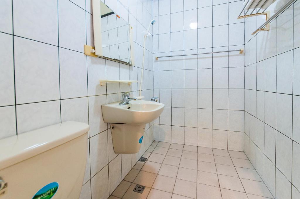 Koupelna v ubytování Kending Fengcai Homestay
