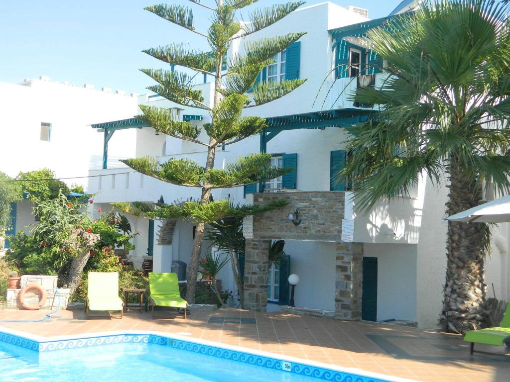 Bazén v ubytovaní Ioanna Apartments alebo v jeho blízkosti