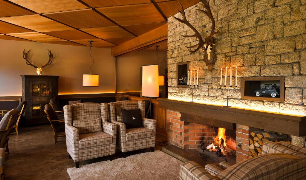 Posezení v ubytování Hotel ANDER
