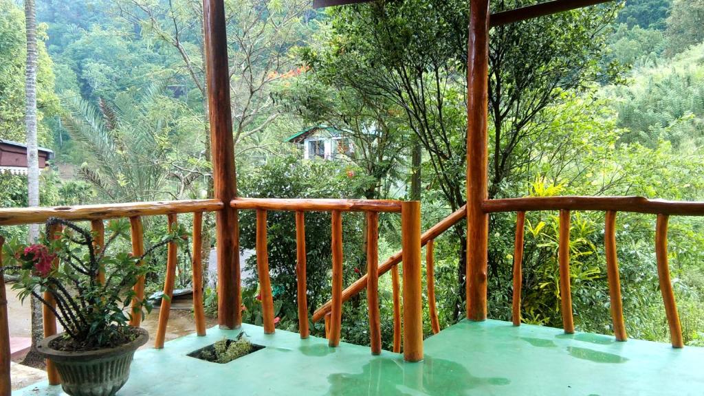 Balkón nebo terasa v ubytování Serenity Homestay
