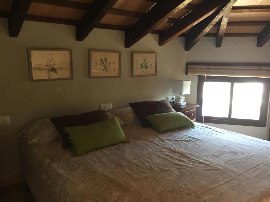 Postel nebo postele na pokoji v ubytování Casa Rural Aldea Chica