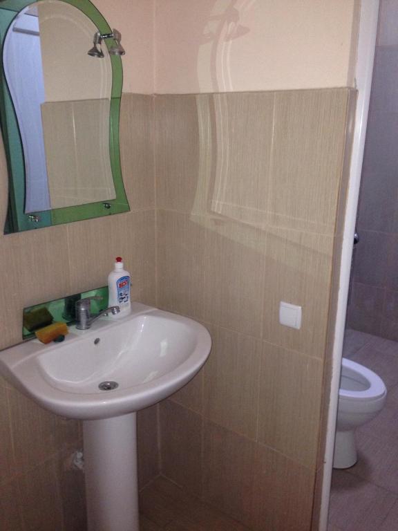 Koupelna v ubytování Hotel Nino Ureki