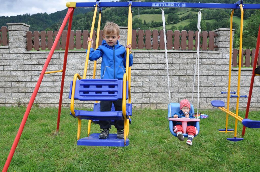 Herní místnost nebo prostor pro děti v ubytování Landhaus Neuwirth