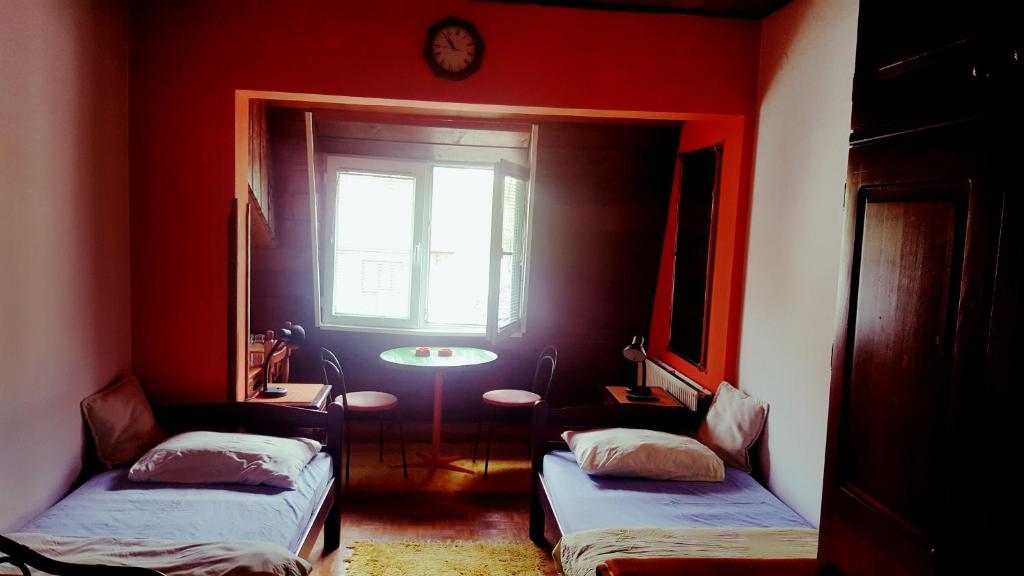 Postel nebo postele na pokoji v ubytování Vila De turist