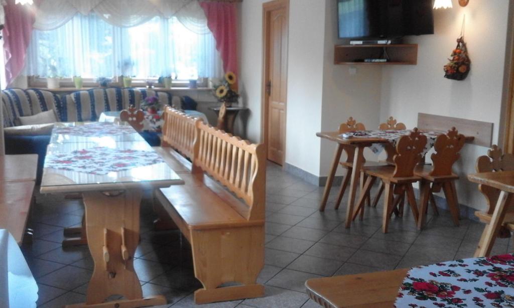 Posedenie v ubytovaní Pokoje Gościnne Agusia