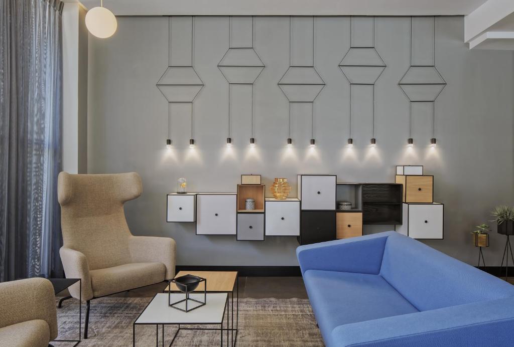 Posezení v ubytování Prima Tel Aviv Hotel