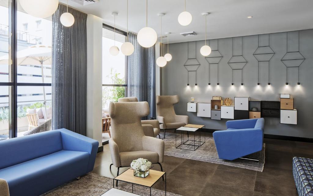 Posezení v ubytování Prima Tel Aviv Hotel