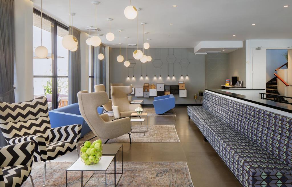 Posezení v ubytování Prima Tel Aviv Hotel
