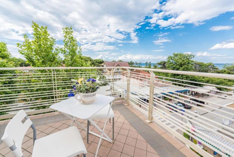 Balkón nebo terasa v ubytování Hotel Amico