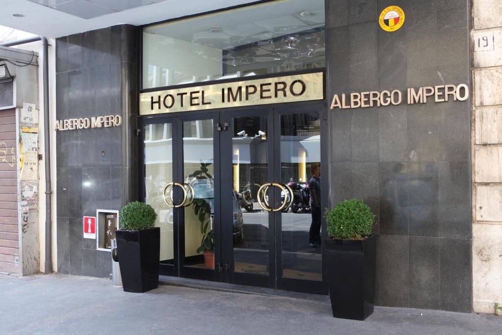 Certifikát, hodnocení, plakát nebo jiný dokument vystavený v ubytování Hotel Impero