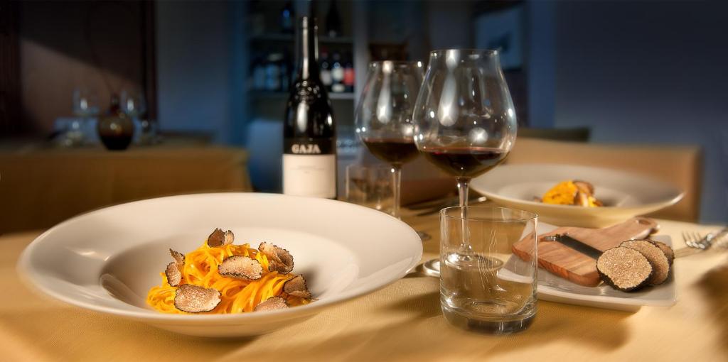 Nápoje v ubytování Hotel Ristorante I Castelli