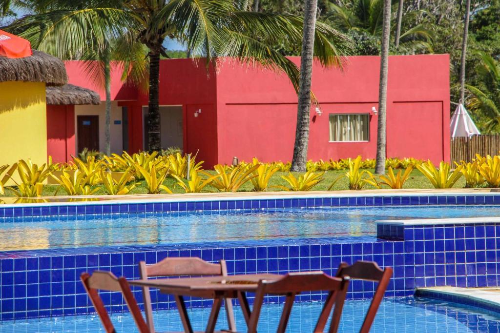 Bazén v ubytování Makaira Beach Resort nebo v jeho okolí
