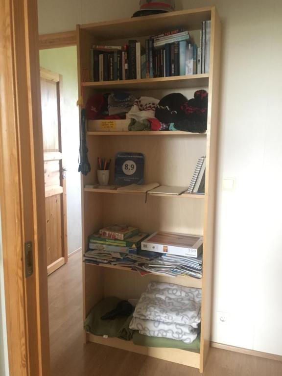 Knihovna v bed and breakfast