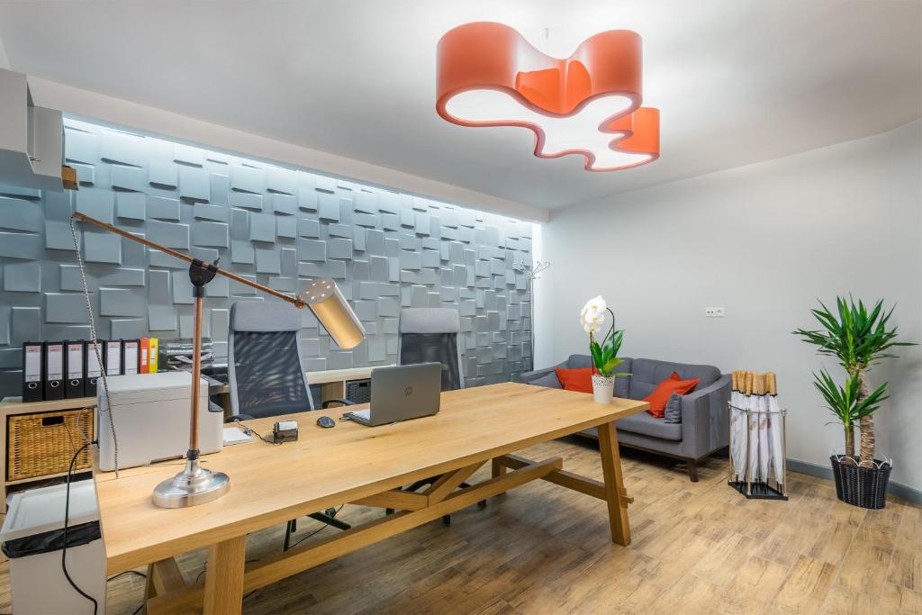 Część wypoczynkowa w obiekcie Sea Sail Apartments