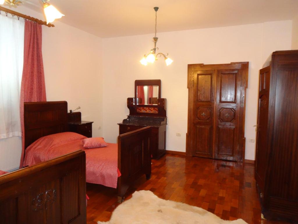 Postel nebo postele na pokoji v ubytování Fedrig Private Rooms & Apartment