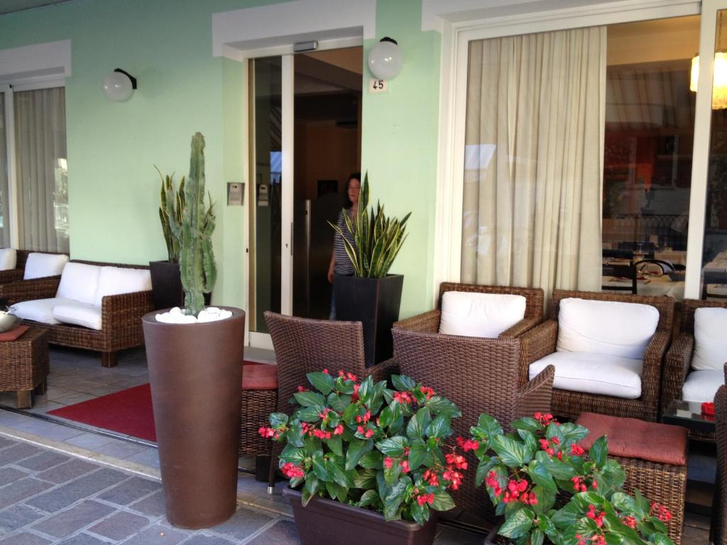 Posezení v ubytování Hotel Ferrara