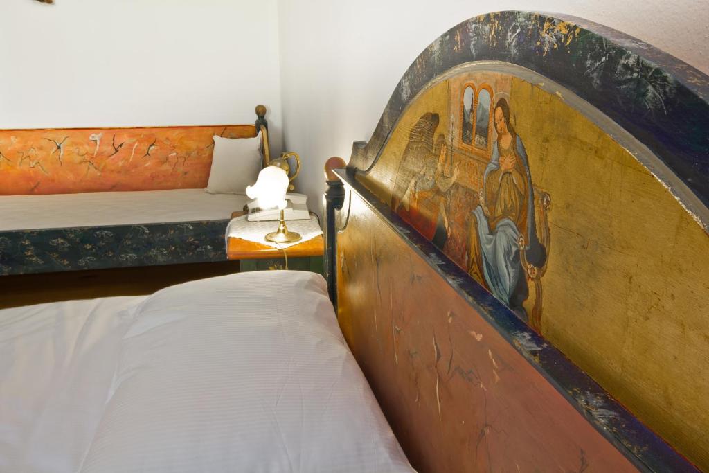 Postel nebo postele na pokoji v ubytování Hotel Edelhof