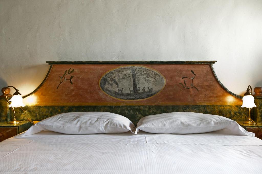 Postel nebo postele na pokoji v ubytování Hotel Edelhof