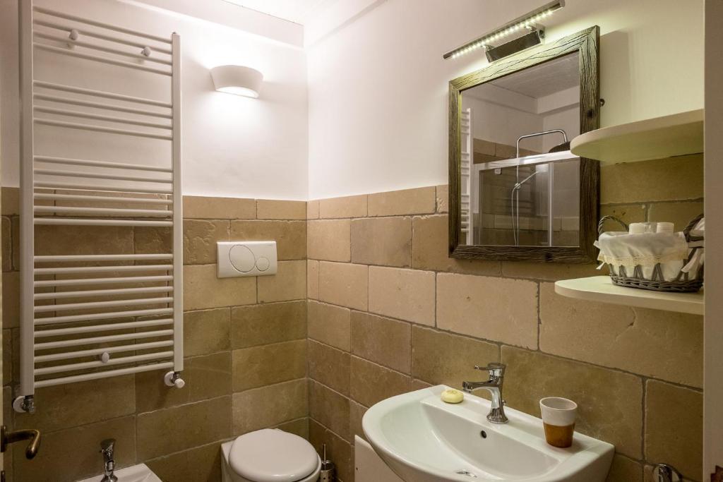 Koupelna v ubytování B&B Donnantonietta - Nobile dimora