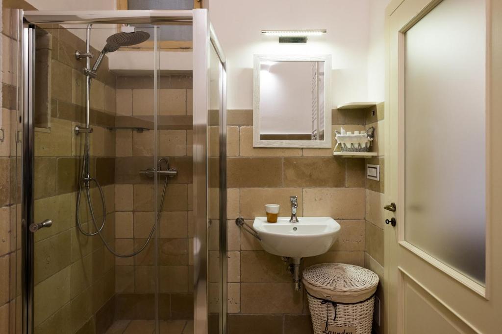 Koupelna v ubytování B&B Donnantonietta - Nobile dimora