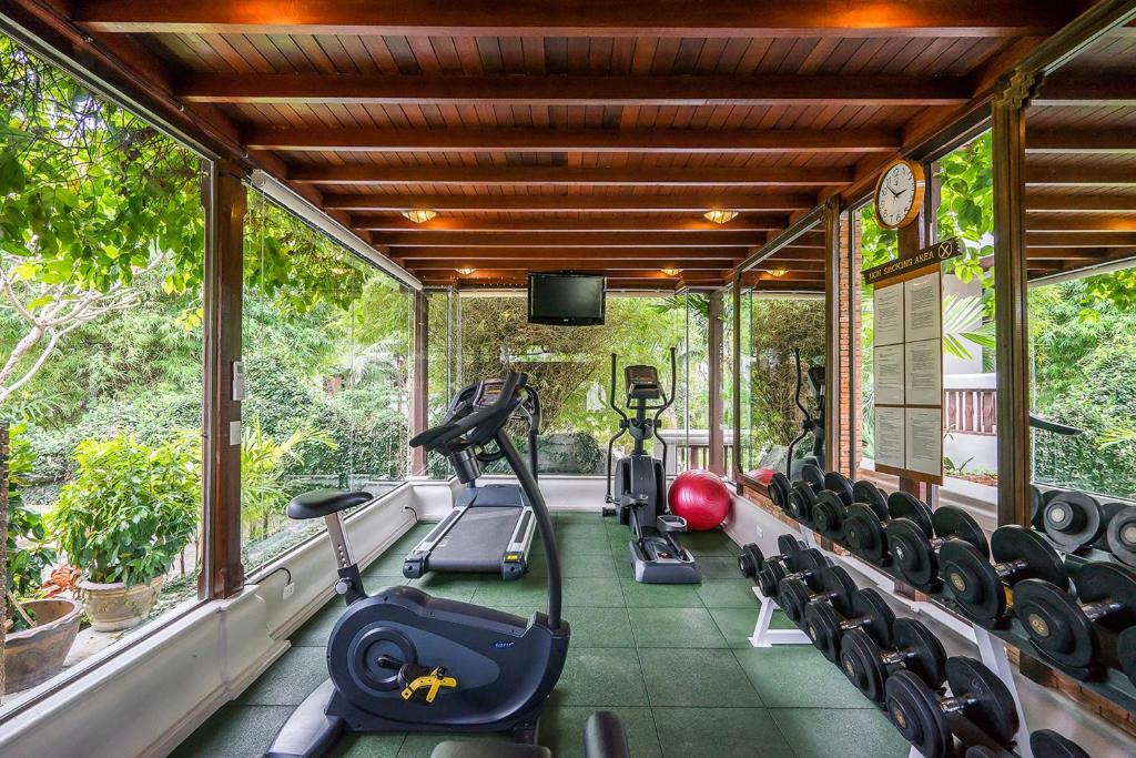 Fitness centrum a/nebo fitness zařízení v ubytování Muang Samui Spa Resort - SHA Extra Plus