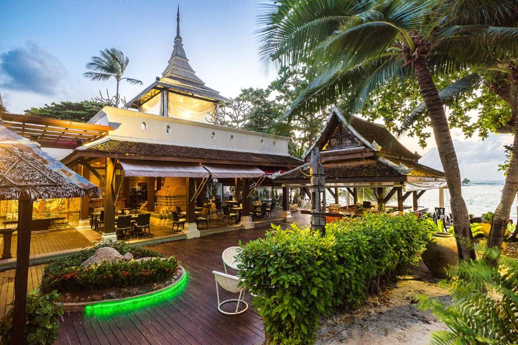 Zahrada ubytování Muang Samui Spa Resort - SHA Extra Plus