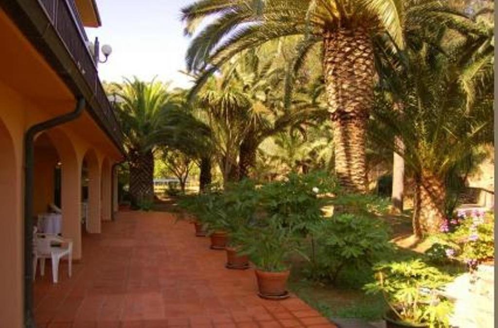 Zahrada ubytování Albergo Belvedere