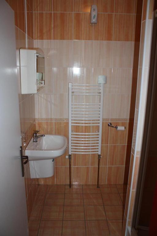 Koupelna v ubytování Sporthotel BK Pod Lipou