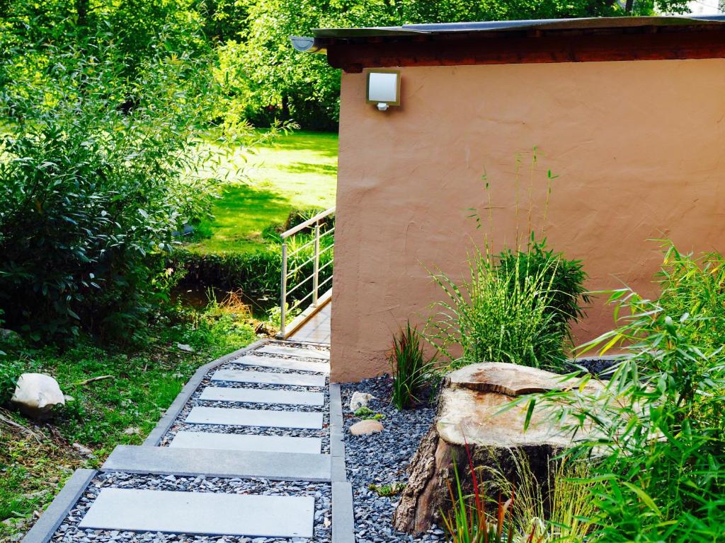 Zahrada ubytování Scherfsmühle am Mühlbach