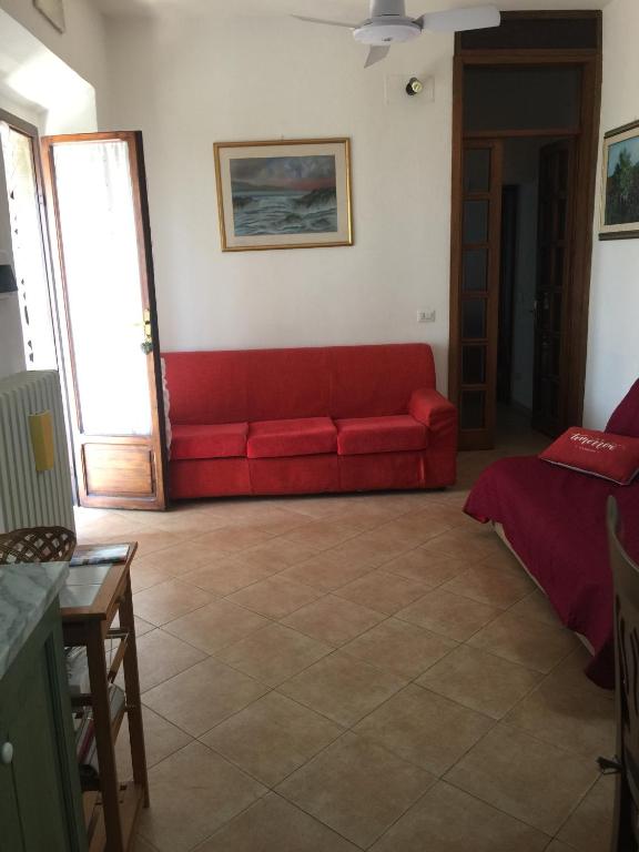 Posezení v ubytování Appartamenti Il Criollo