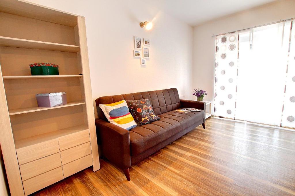 Posezení v ubytování Apartment Vita near Terme Paradiso